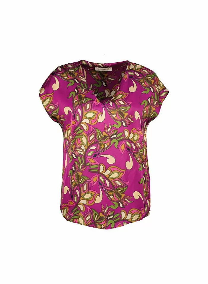 amelie&amelie Amelie Top Carmen cyclamen Hot