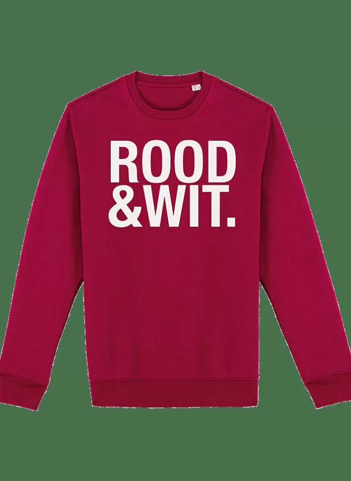 BECKS. Becks Sweater &Wit rood Clearance