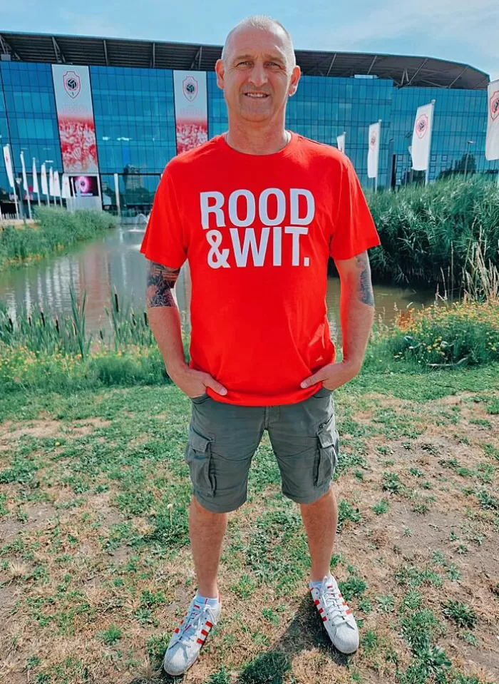 BECKS. Becks T-Shirt &Wit rood Outlet