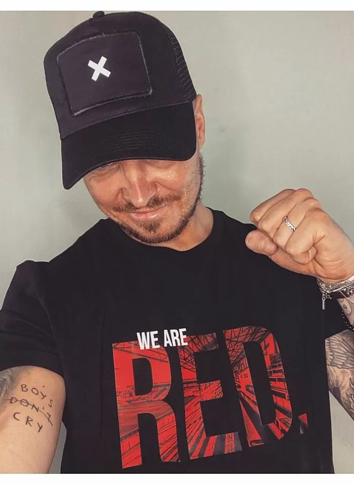 BECKS. Becks T-Shirt We Are Red zwart Store