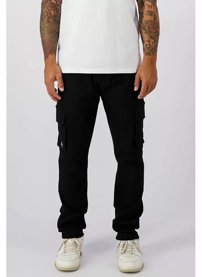 black bananas Cargo Pant Plate zwart Outlet