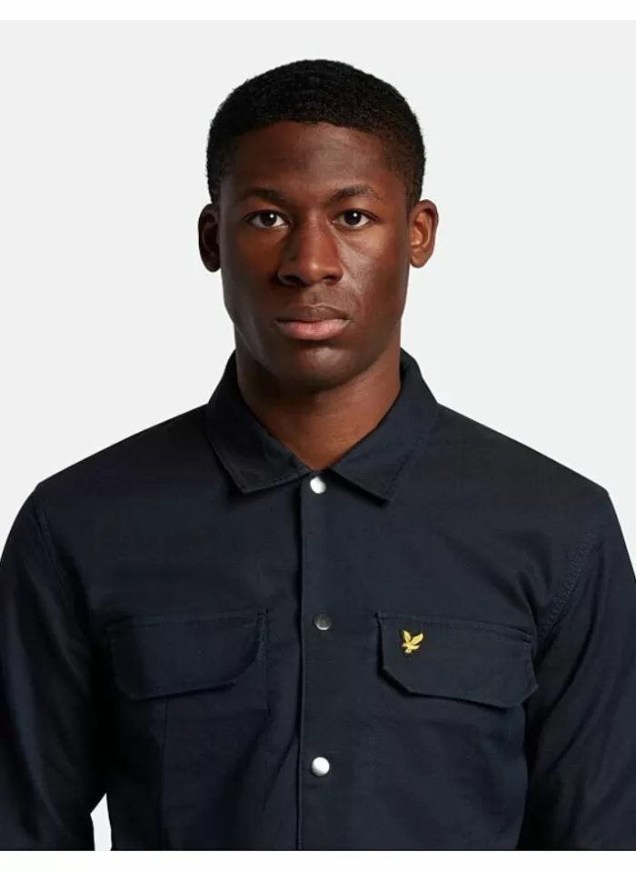 lyle&scott Hemd Van - Lw1804V dark navy New