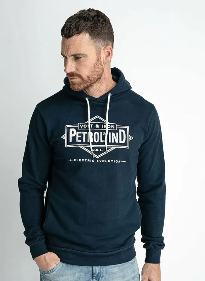 Petrol Hoodie Van - M-1030-Swh302 midnight navy Best Sale