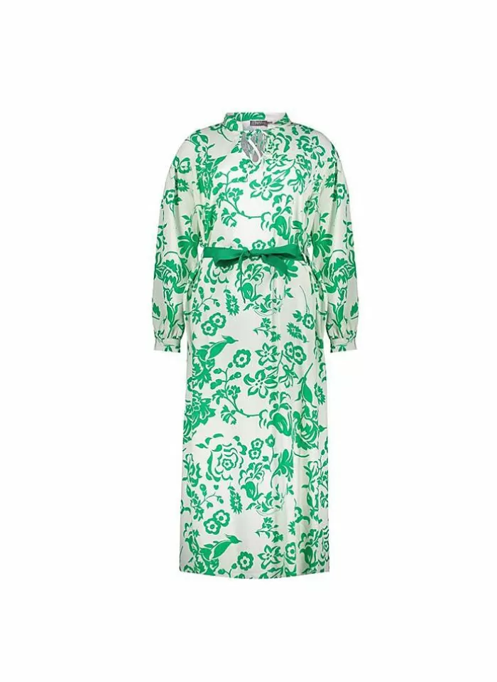 Geisha Kleed Van - 37165 offwhite/green Cheap