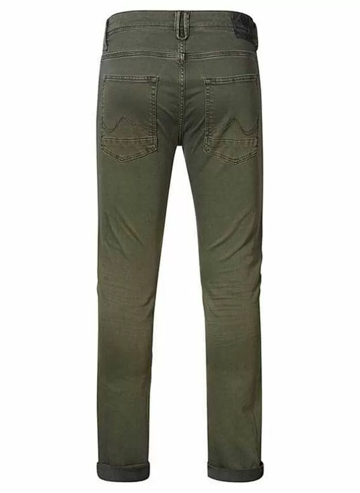 Petrol Broek Seaham Colored army green Hot