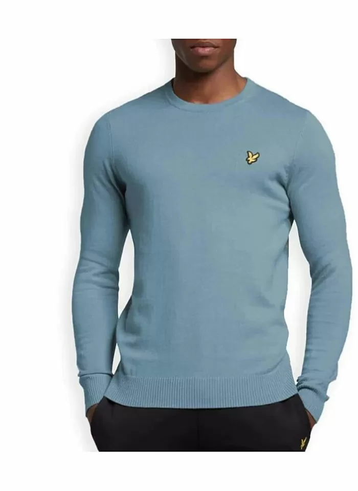 lyle&scott Pull Van - Kn821V skipton blue Hot