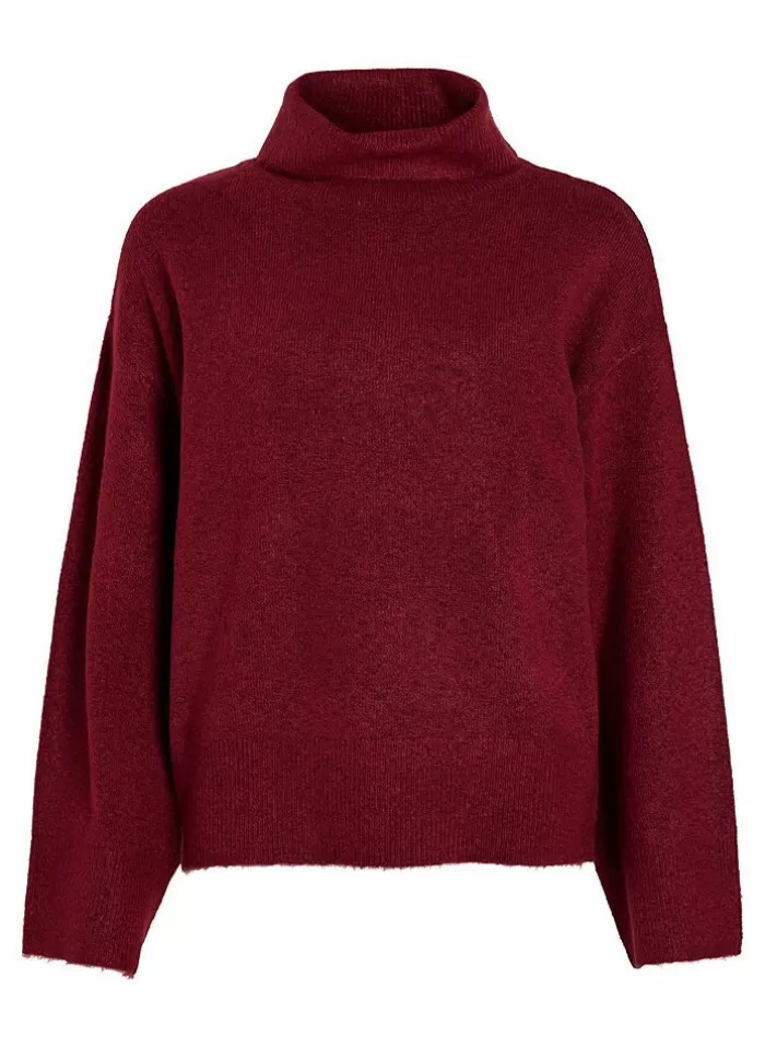 Vila Pull Van - Malina Rollneck Sale