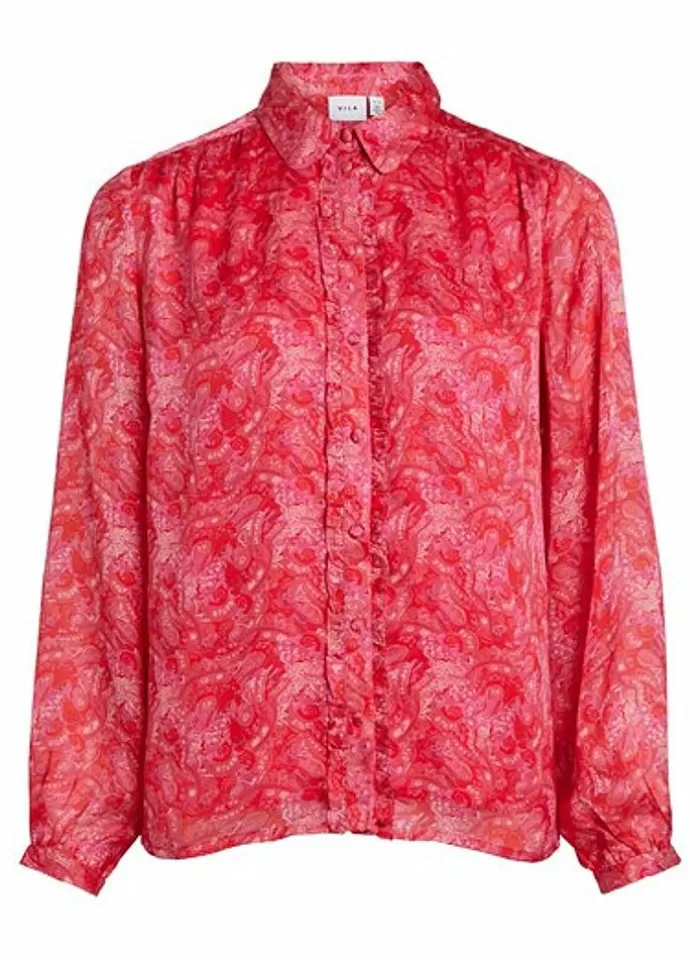 Vila Shirt Van - yla pink yarrow Store