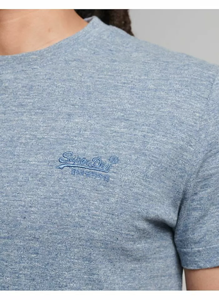Superdry T-Shirt Vintage Logo creek blue grit Store