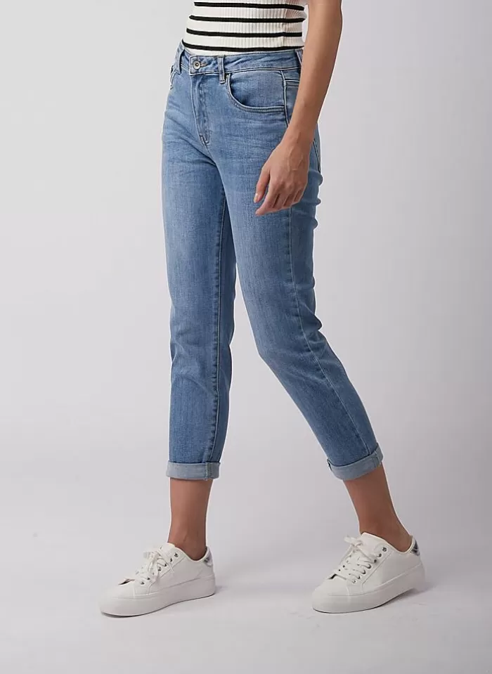 Toxik Jeans Boyfriend blauw Fashion