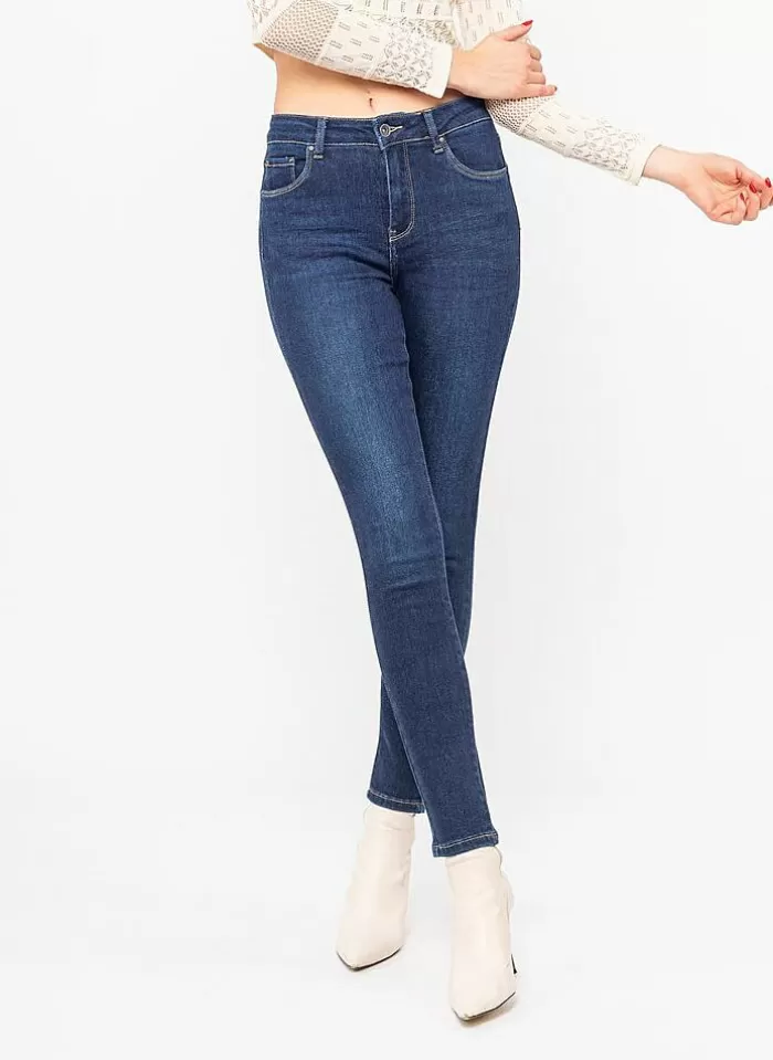 Toxik Jeans L21149 Middelhoog Dark blue denim Best Sale