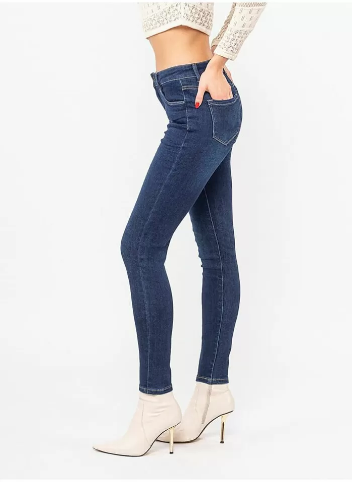 Toxik Jeans L21149 Middelhoog Dark blue denim Best Sale