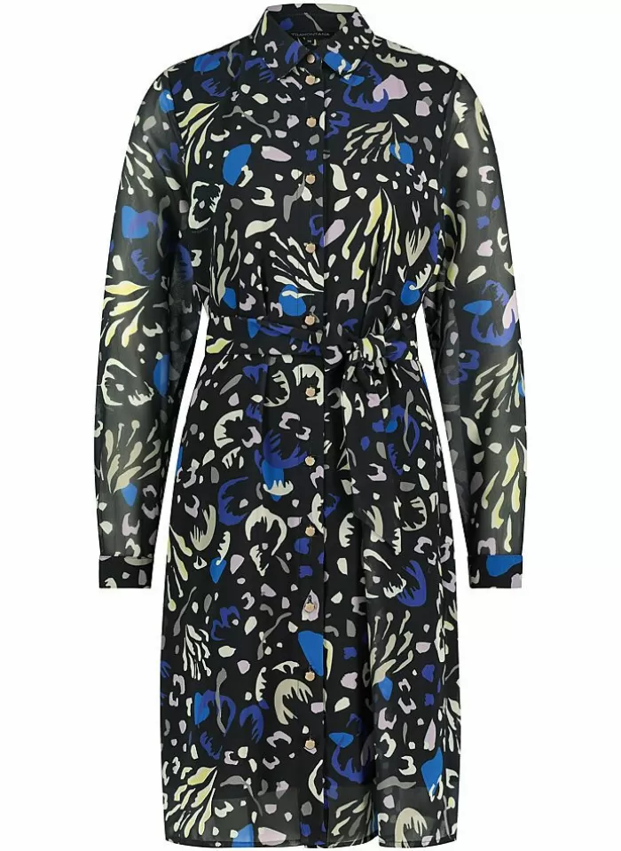 Tramontana Kleed Abstract Flower Prints 14 print blacks Cheap