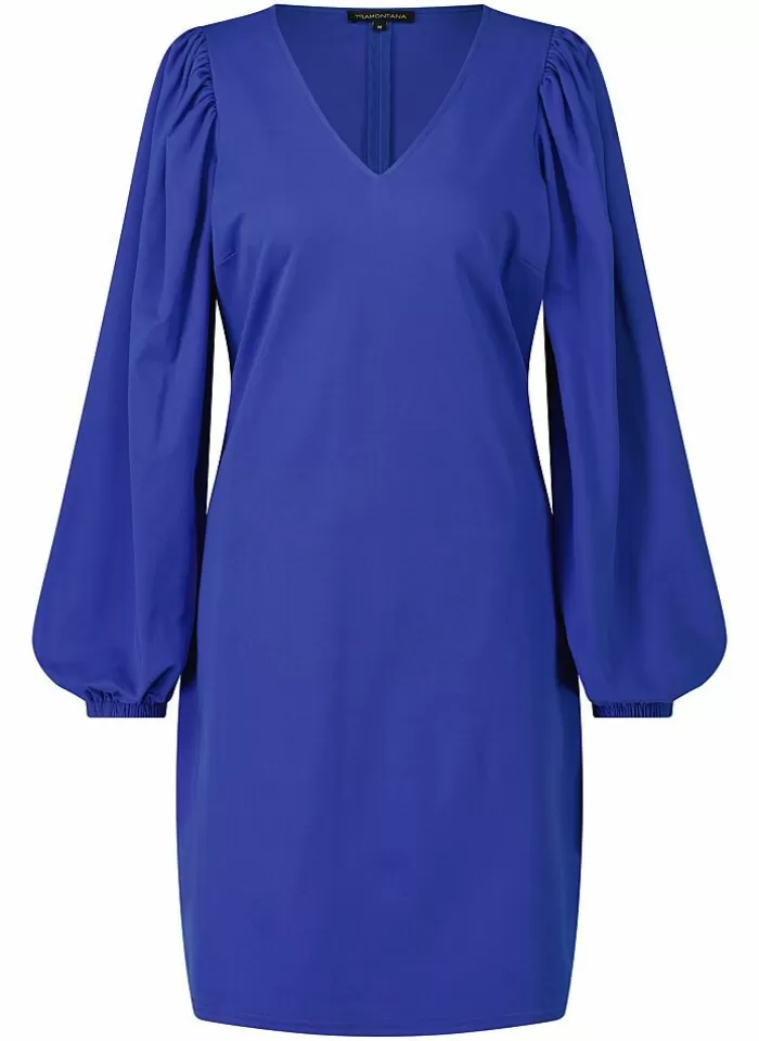 Tramontana Kleed Jersey Puff Sleeves 17 bright blue New