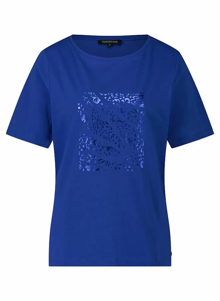 Tramontana T-Shirt Foil Artwork 19 bright blue Cheap