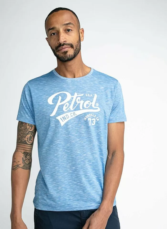 Petrol Tshirt Van - M-1030-Tsr659 orion blue Cheap