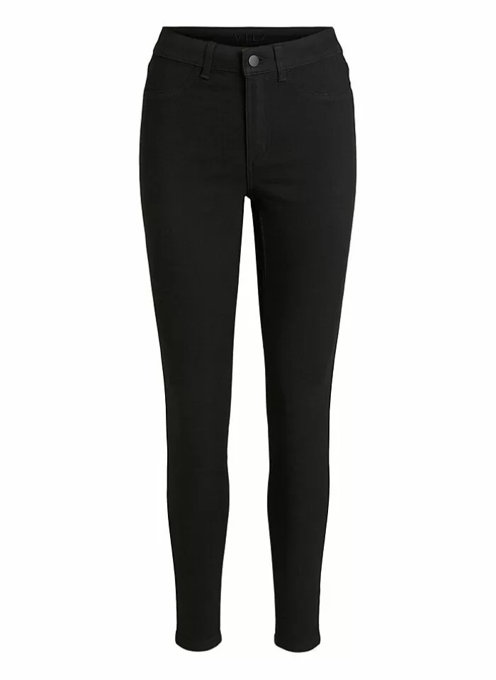 Vila Broek Vijeggy Noos zwart Best Sale