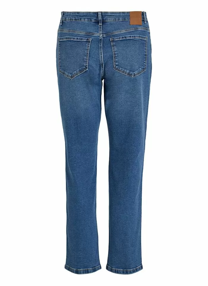 Vila Jeans Alice Straight (Noos) medium blue denim Store