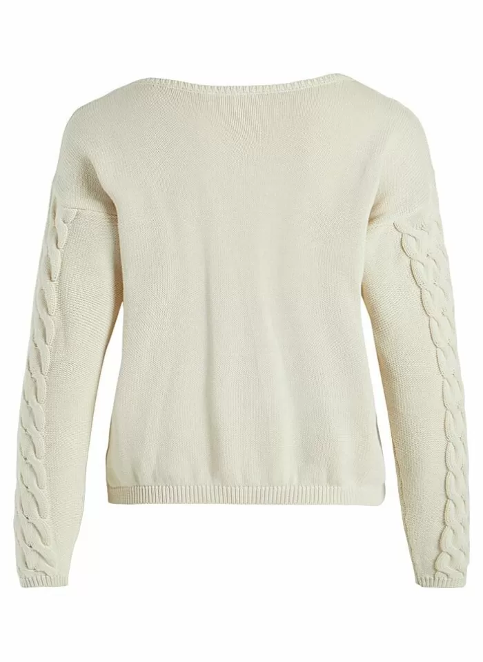 Vila Pull Chao Lm birch Flash Sale